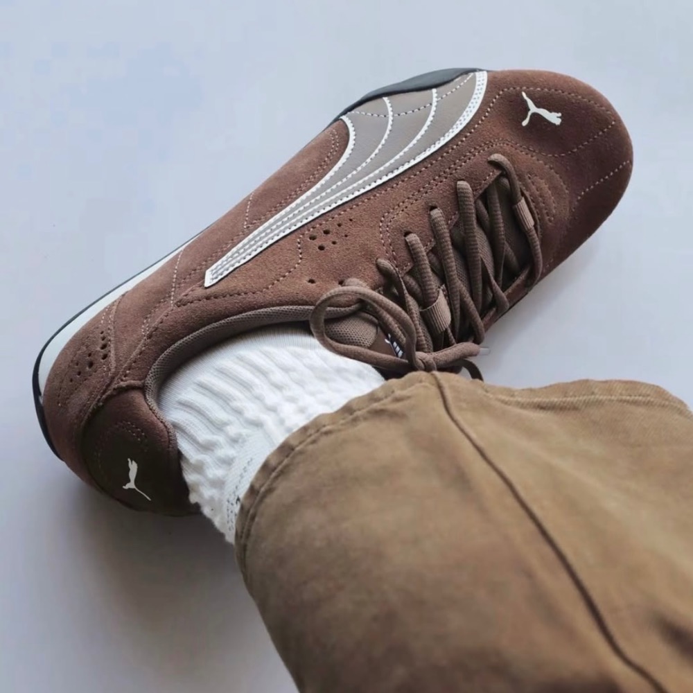 【BKS】PUMA CATCH SD 薄底鞋/賽車鞋/休閒鞋/麂皮/國外代購/402681-細節圖5