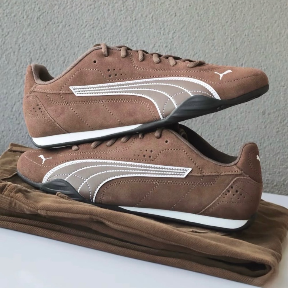 【BKS】PUMA CATCH SD 薄底鞋/賽車鞋/休閒鞋/麂皮/國外代購/402681-細節圖7