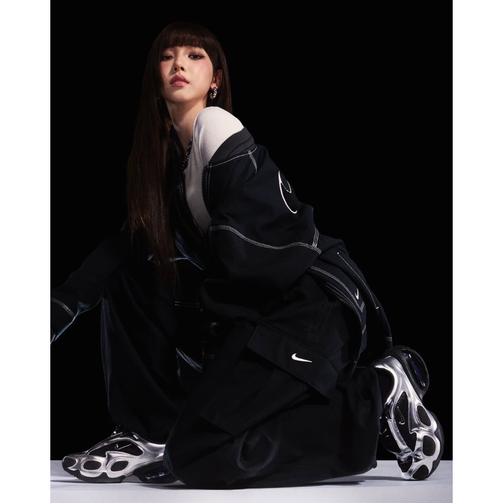【BKS】NIKE AIR MAX MUSE 銀黑 劉知珉同款 氣墊 厚底運動休閒鞋/國外代購/fv1920-001-細節圖11