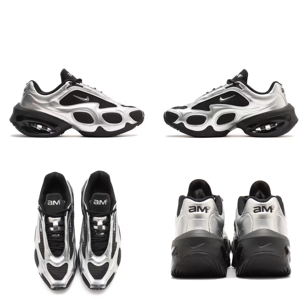 【BKS】NIKE AIR MAX MUSE 銀黑 劉知珉同款 氣墊 厚底運動休閒鞋/國外代購/fv1920-001-規格圖11