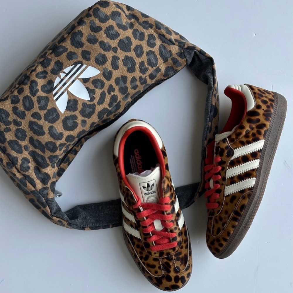 【BKS】ADIDAS SAMBA OG 豹紋/馬毛鞋面/國外代購/JI2734-細節圖4