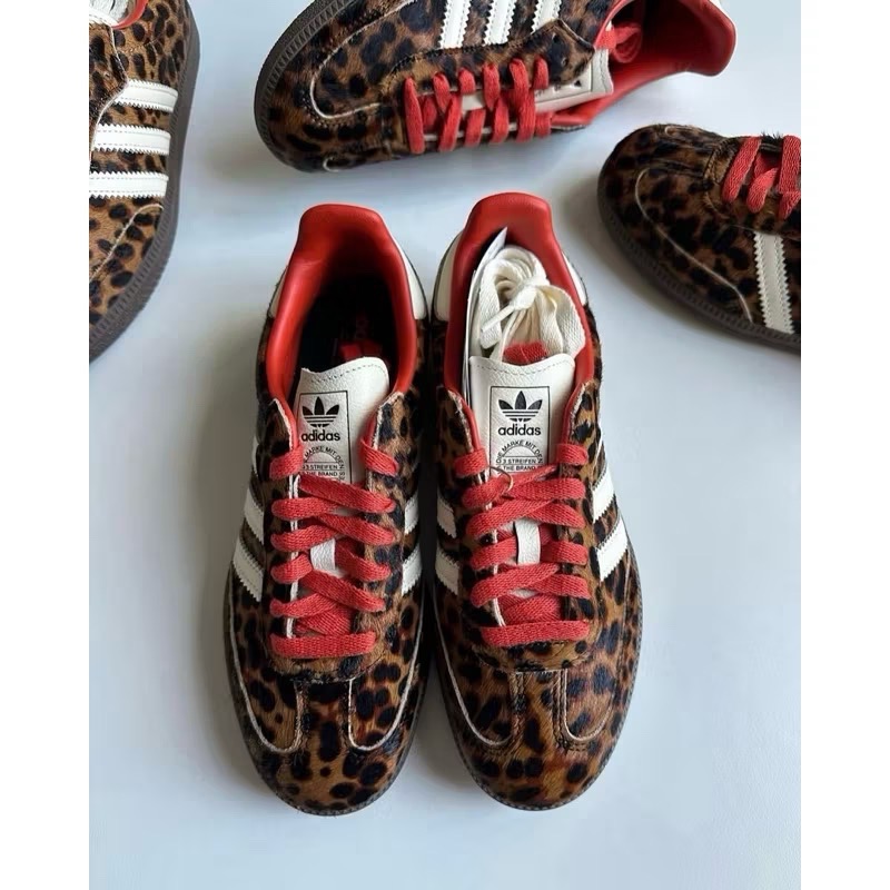 【BKS】ADIDAS SAMBA OG 豹紋/馬毛鞋面/國外代購/JI2734-細節圖6