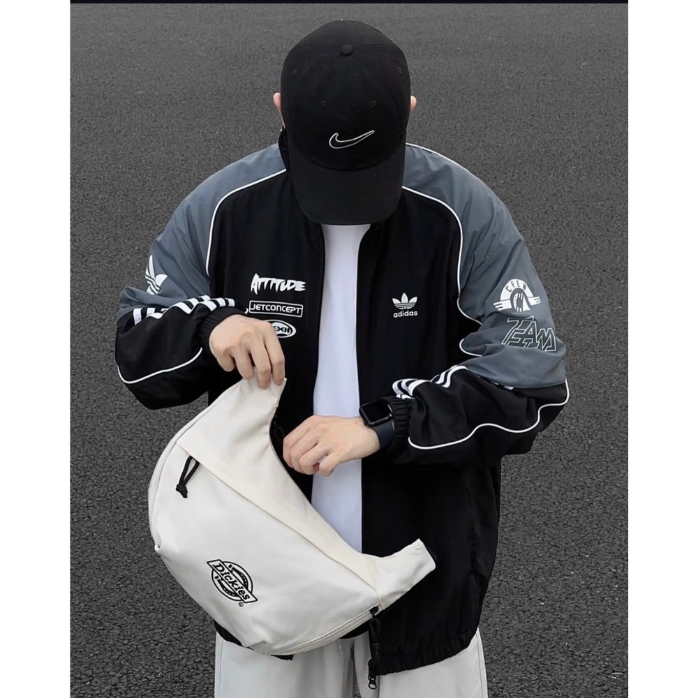 【BKS】ADIDAS ADICOLOR MOTORCORE 賽車風外套/防風/國外代購/JL8406/JL8408-細節圖4