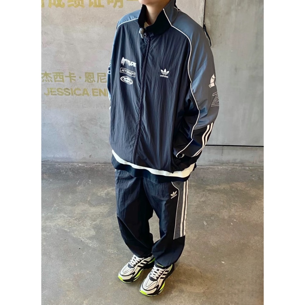【BKS】ADIDAS ADICOLOR MOTORCORE 賽車風外套/防風/國外代購/JL8406/JL8408-細節圖7