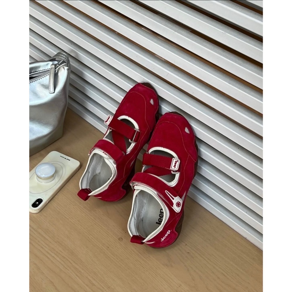 【BKS】JEEP 吉普MARY JANE 瑪莉珍鞋 紅色系列 /休閒鞋/國外代購-細節圖3