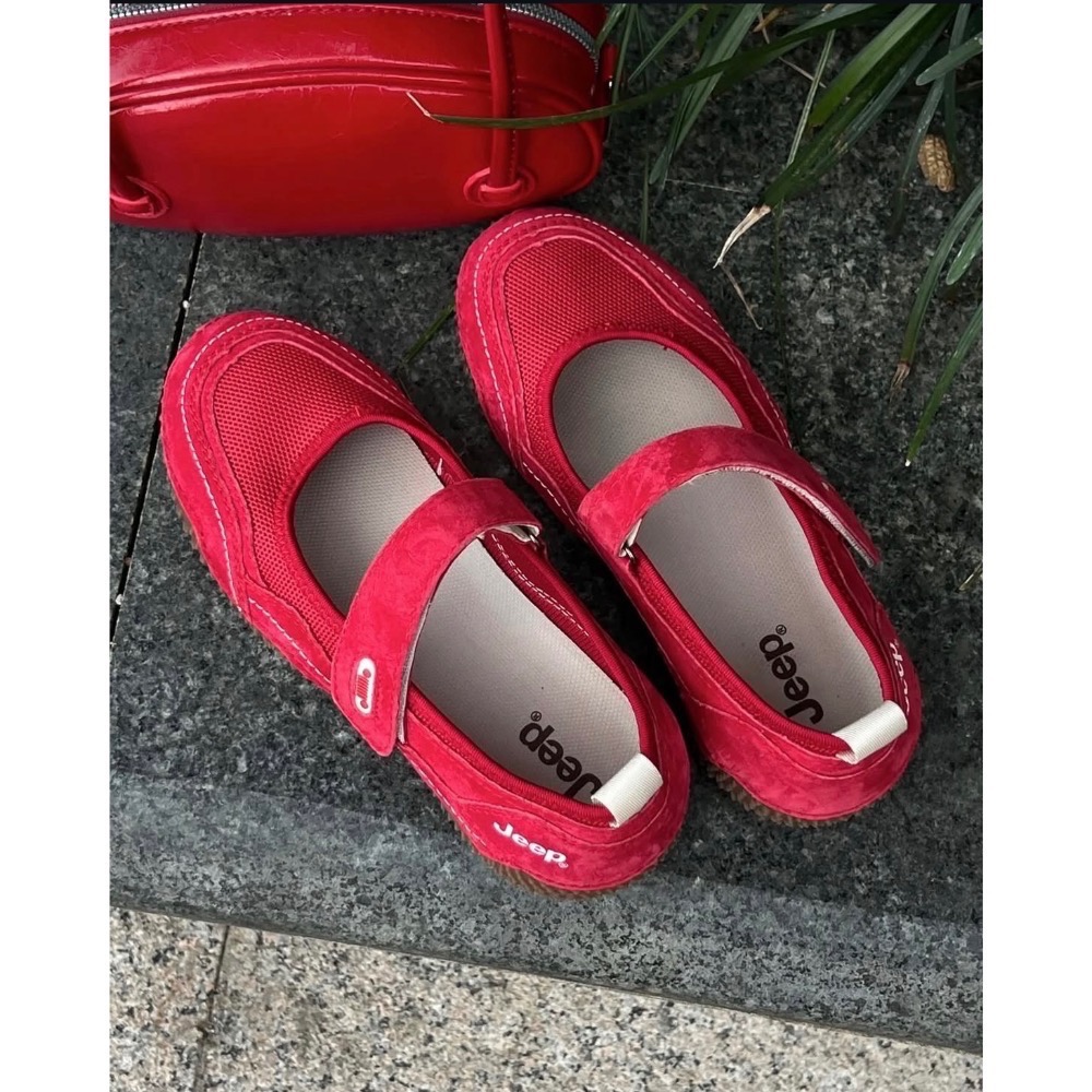 【BKS】JEEP 吉普MARY JANE 瑪莉珍鞋 紅色系列 /休閒鞋/國外代購-細節圖6