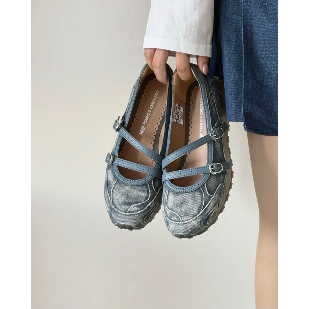 【BKS】MIZUNO LG 60S MJ 復古薄底 瑪莉珍鞋/海外限定款/國外代購-細節圖4