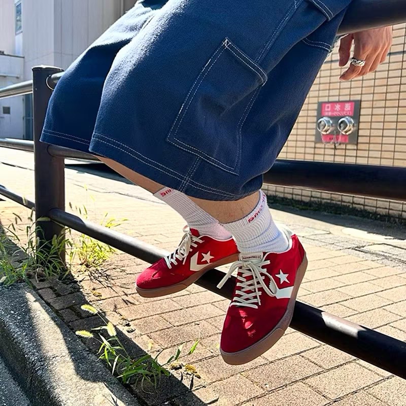 【BKS】日版🇯🇵CONVERSE ROADCLASSIC SK OX/滑板 德訓鞋/麂皮/日本限定/日本代購-細節圖6