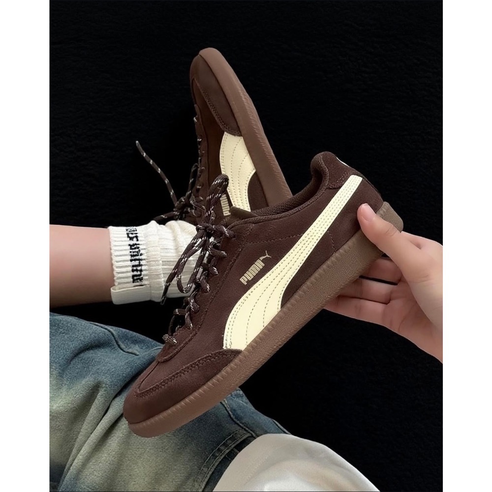 【BKS】PUMA 9-T SUEDE 摩卡棕色 德訓鞋 休閒鞋 板鞋/麂皮/國外代購/406756-01-細節圖2