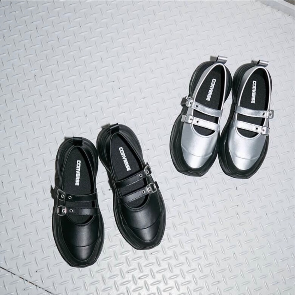 CONVERSE🇯🇵 AS SURGETRAINER MJ ST 厚底 金屬扣 瑪莉珍鞋/日本限定/日本代購-細節圖2