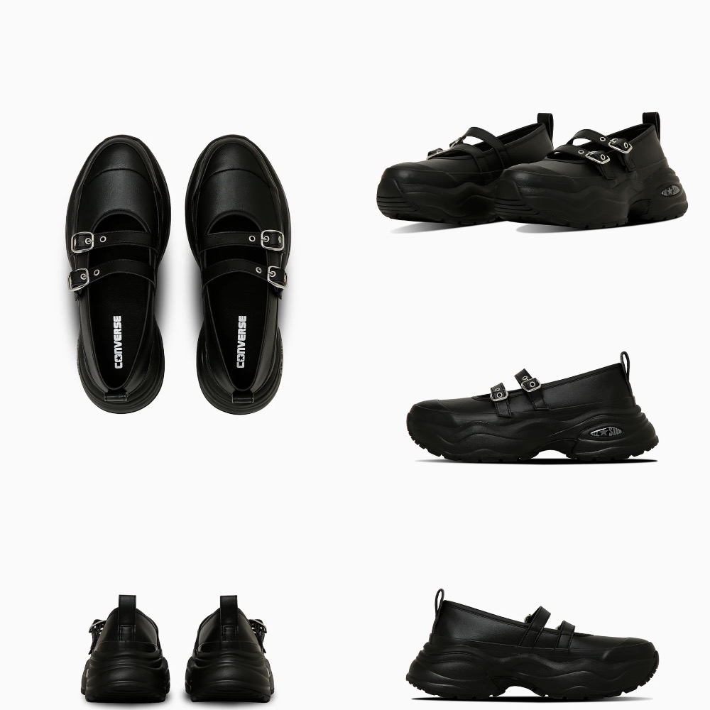 CONVERSE🇯🇵 AS SURGETRAINER MJ ST 厚底 金屬扣 瑪莉珍鞋/日本限定/日本代購-規格圖10