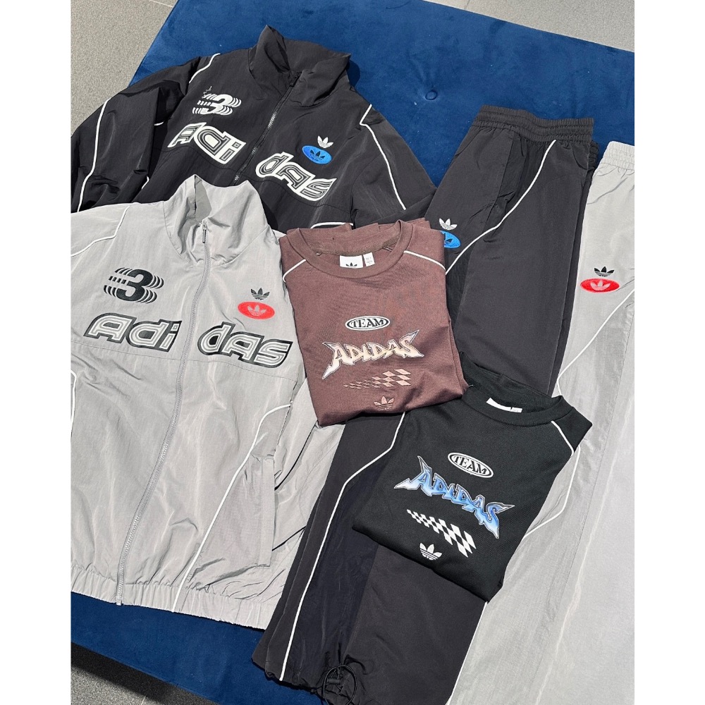 【BKS】ADIDAS ORIGINALS V-DAY 賽車風 防風 外套 國外代購/JM8033/JM8034-細節圖5