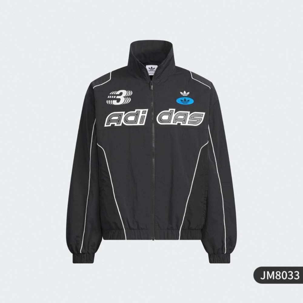 【BKS】ADIDAS ORIGINALS V-DAY 賽車風 防風 外套 國外代購/JM8033/JM8034-規格圖9
