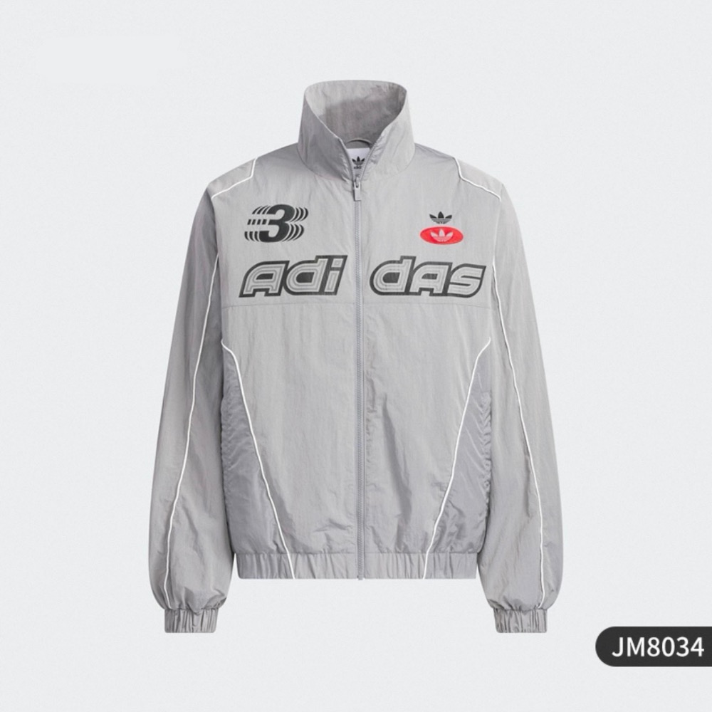 【BKS】ADIDAS ORIGINALS V-DAY 賽車風 防風 外套 國外代購/JM8033/JM8034-規格圖9