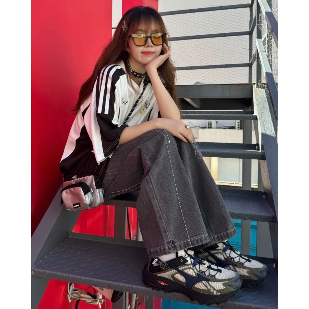 【BKS】MIZUNO RACER TRAIL SE 黑綠色 復古山系 運動 機能涼鞋 布鞋 /國外代購-細節圖6