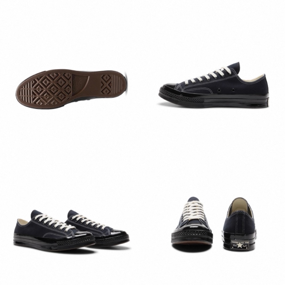 【BKS】CONVERSE CHUNK 1970s 黑武士 帆布鞋/亮面/黑鞋/國外代購/A17938C/A17937C-規格圖10