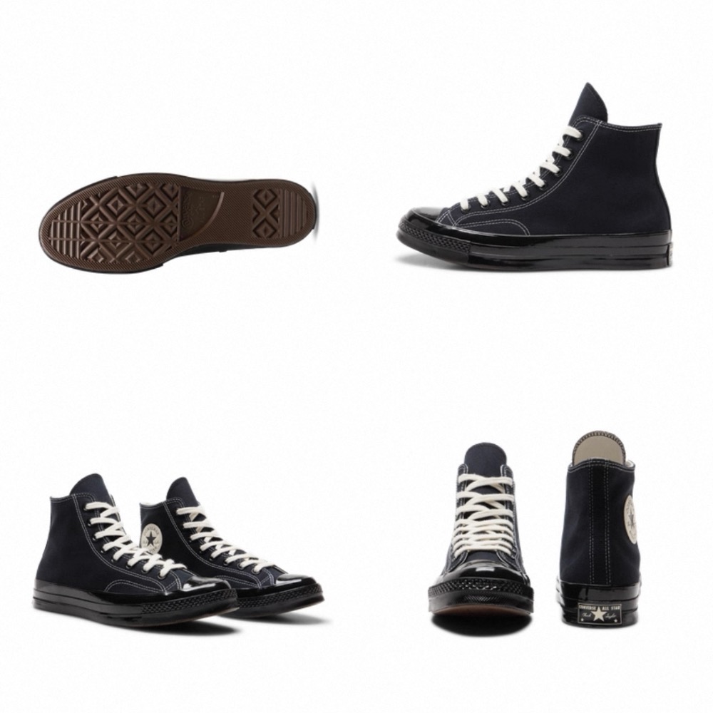 【BKS】CONVERSE CHUNK 1970s 黑武士 帆布鞋/亮面/黑鞋/國外代購/A17938C/A17937C-規格圖10