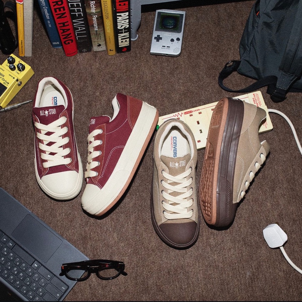 【BKS】❗️限量特價❗️日本限定🇯🇵CONVERSE BOARDERSTAR OX 胖胖麵包鞋 秋系配色-細節圖3