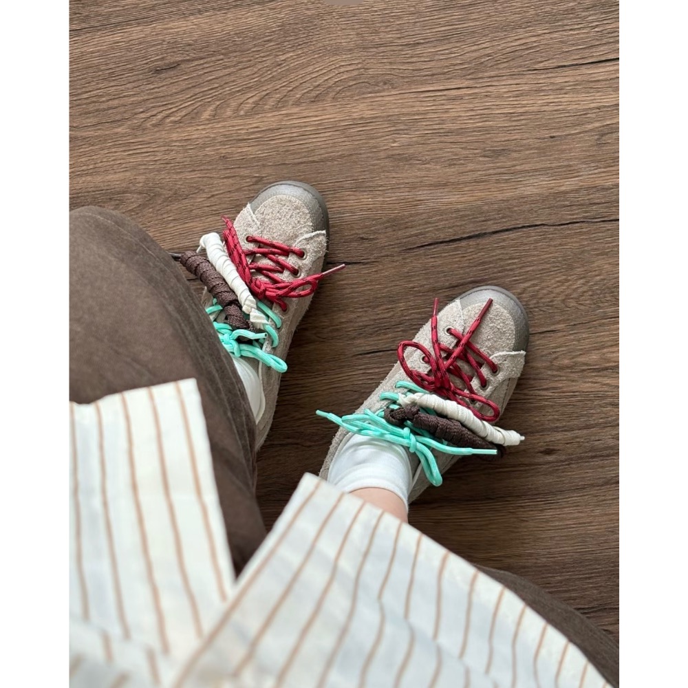 【BKS】MIZUNO CT CLUB 翻毛麂皮 復古平底鞋/棕灰/休閒鞋/國外代購/D1GH261004-細節圖7