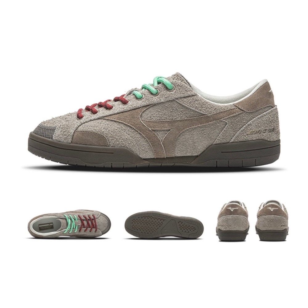 【BKS】MIZUNO CT CLUB 翻毛麂皮 復古平底鞋/棕灰/休閒鞋/國外代購/D1GH261004-規格圖10