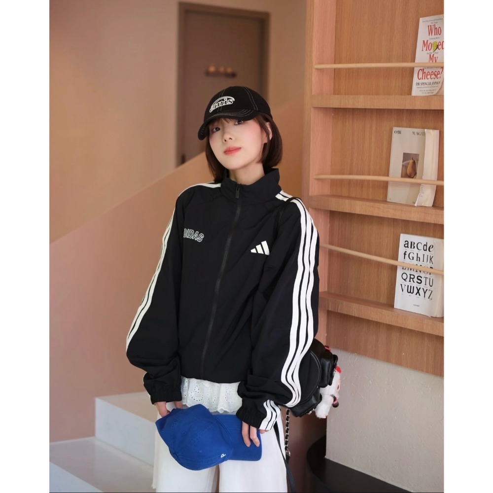 【BKS】ADIDAS 防風立領外套/國外代購/KB9132/KC2835/男款-細節圖3