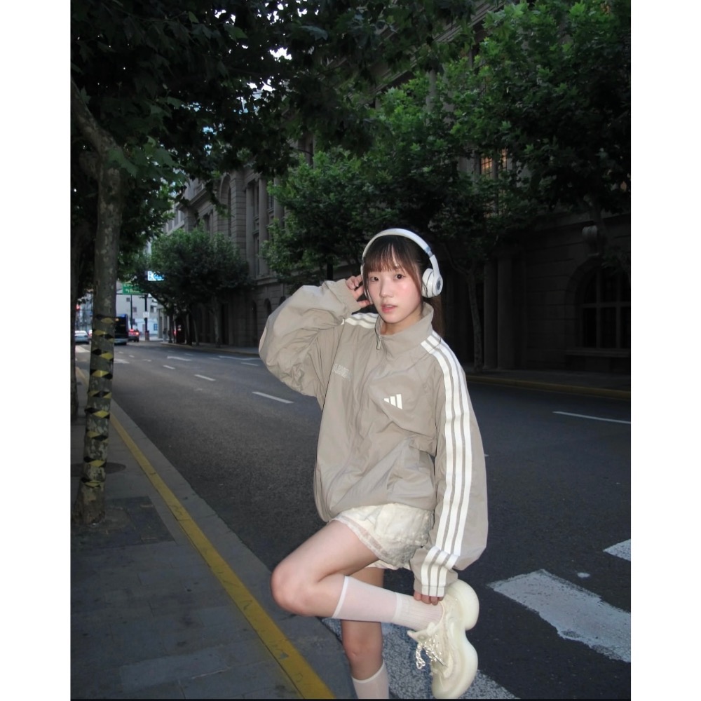 【BKS】ADIDAS 防風立領外套/國外代購/KB9132/KC2835/男款-細節圖5