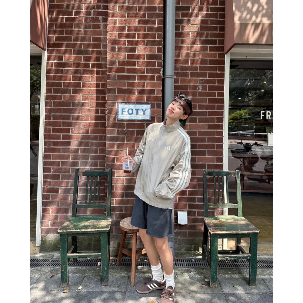 【BKS】ADIDAS 防風立領外套/國外代購/KB9132/KC2835/男款-細節圖7