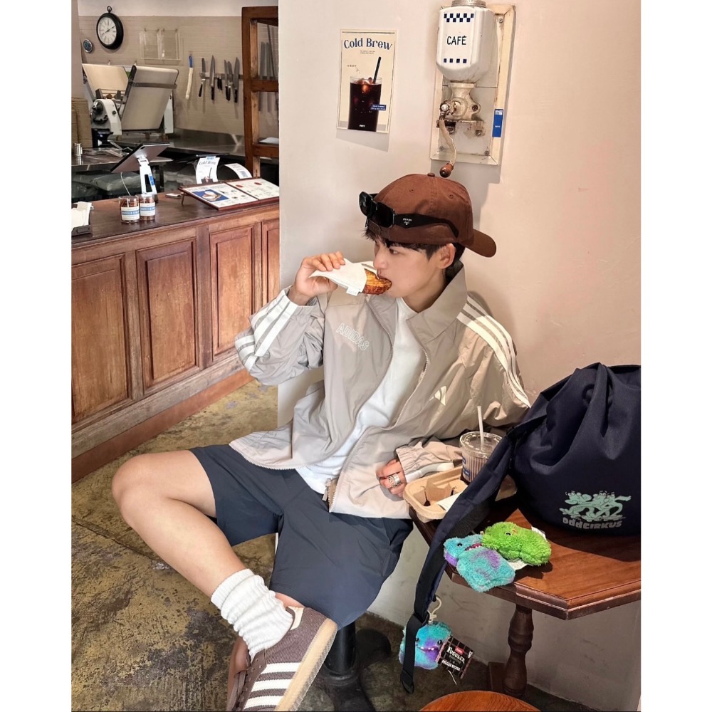 【BKS】ADIDAS 防風立領外套/國外代購/KB9132/KC2835/男款-細節圖8