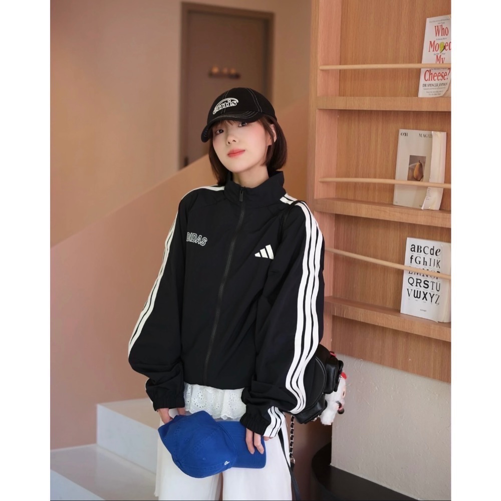 【BKS】ADIDAS 防風立領外套/國外代購/KB9132/KC2835/男款-細節圖3