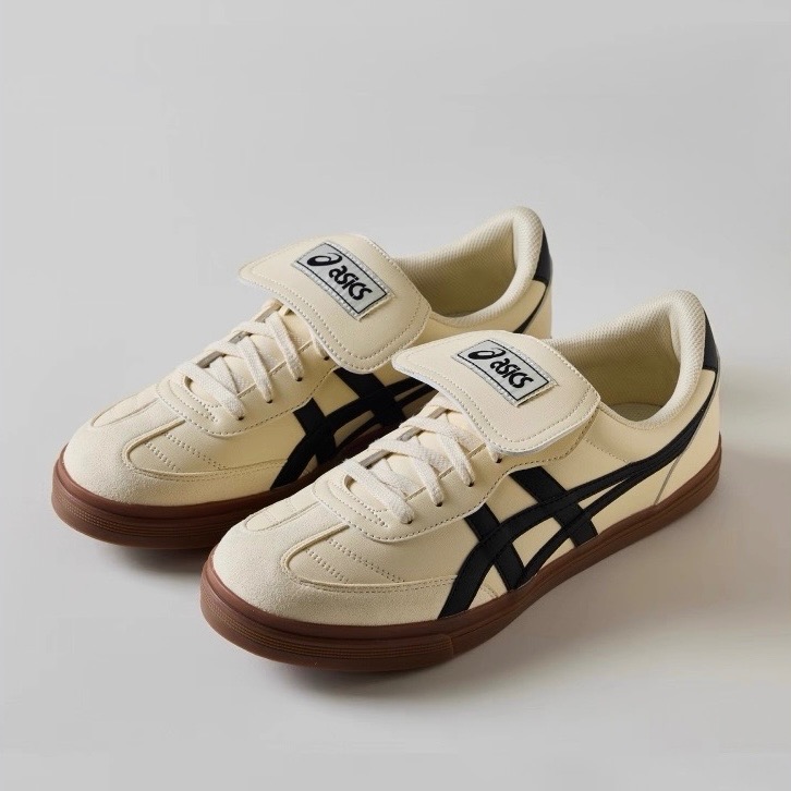 【BKS】Asics Aaron 2.0 復古秋夕配色 皮革 翻蓋鞋舌 德訓鞋/海外限定款/國外代購-細節圖4