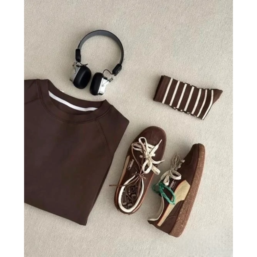 【BKS】PUMA PALERMO 咖啡瑞士捲/棕色/麂皮/德訓鞋/國外代購/398382-02-細節圖3