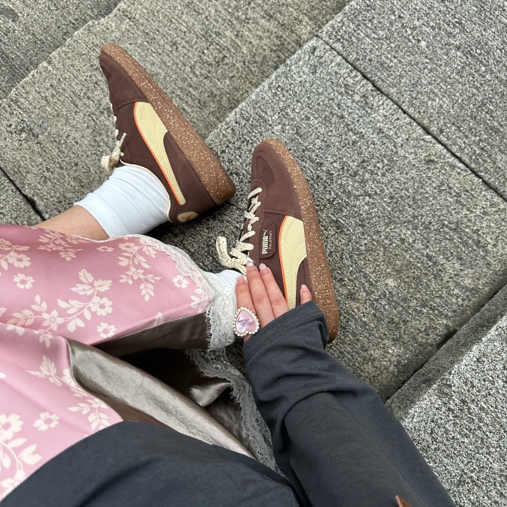 【BKS】PUMA PALERMO 咖啡瑞士捲/棕色/麂皮/德訓鞋/國外代購/398382-02-細節圖6