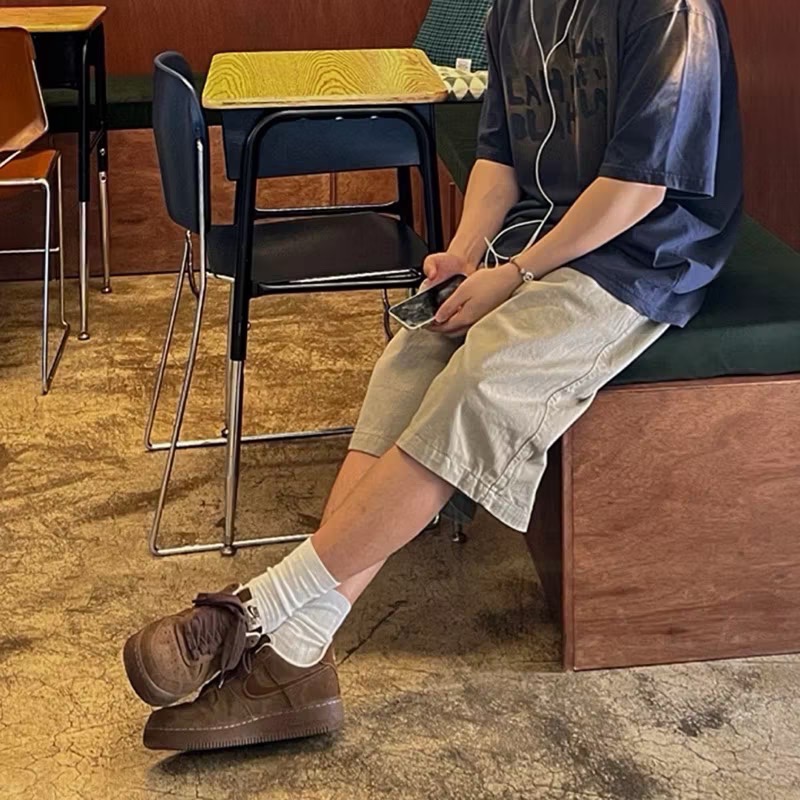 NIKE AIR FORCE 1 摩卡棕/美拉德/棕色/絨面革/國外代購/FQ8901-259-細節圖6