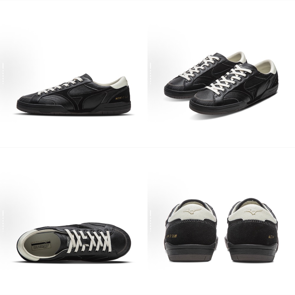 【BKS】MIZUNO CT CLUB 黑白 復古皮革 薄底鞋/國外代購/D1GH261005-規格圖11