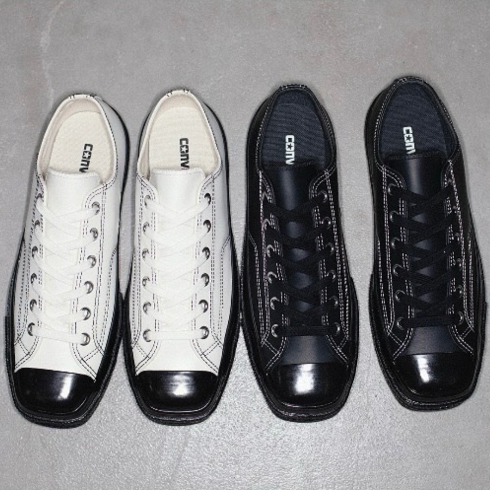 【BKS】日本🇯🇵CONVERSE SQUARETOE LE OX 方頭/皮革/日本限定/日本代購-細節圖4