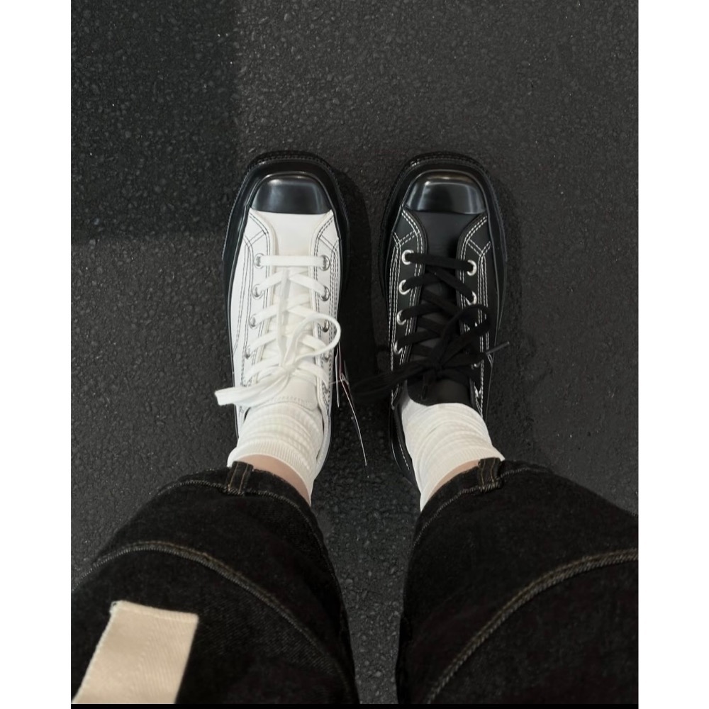【BKS】日本🇯🇵CONVERSE SQUARETOE LE OX 方頭/皮革/日本限定/日本代購-細節圖7