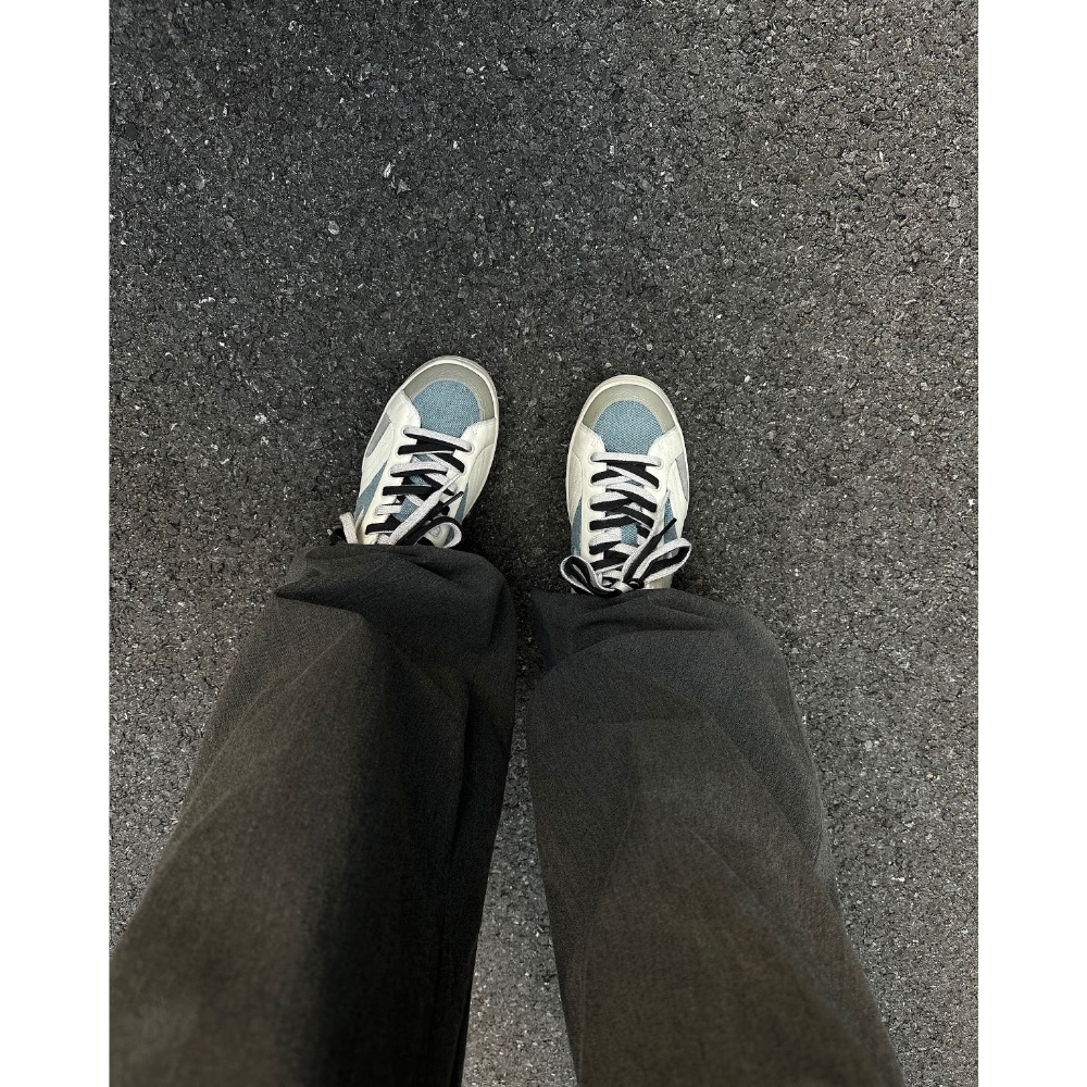 【BKS】MIZUNO CT CLUB 復古做舊髒感 丹寧 薄底鞋/國外代購/D1GH261002-細節圖4