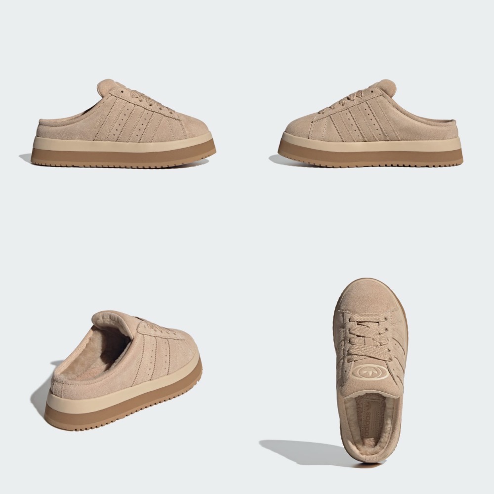 【BKS】Adidas Campus 00s Mule 復古厚底 毛絨穆勒鞋/絨面革/國外代購-規格圖9