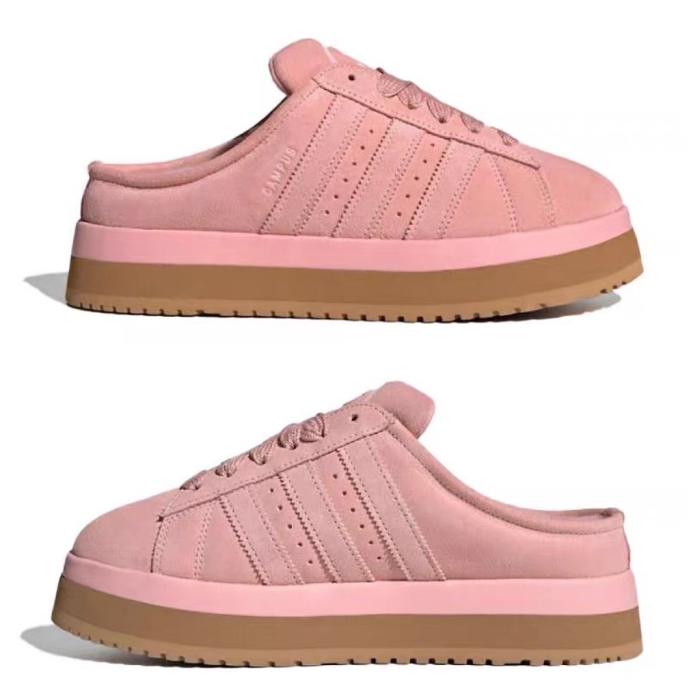 【BKS】Adidas Campus 00s Mule 復古厚底 毛絨穆勒鞋/絨面革/國外代購-規格圖9