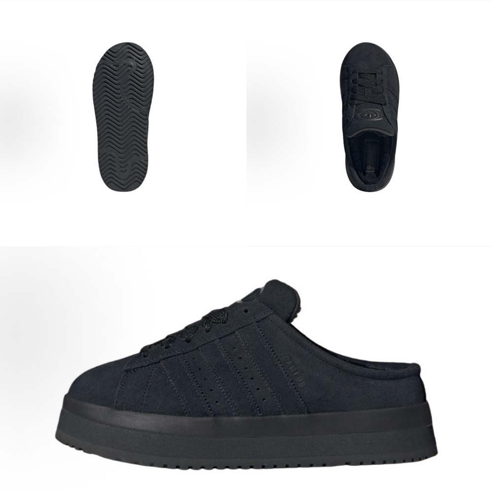 【BKS】Adidas Campus 00s Mule 復古厚底 毛絨穆勒鞋/絨面革/國外代購-規格圖9