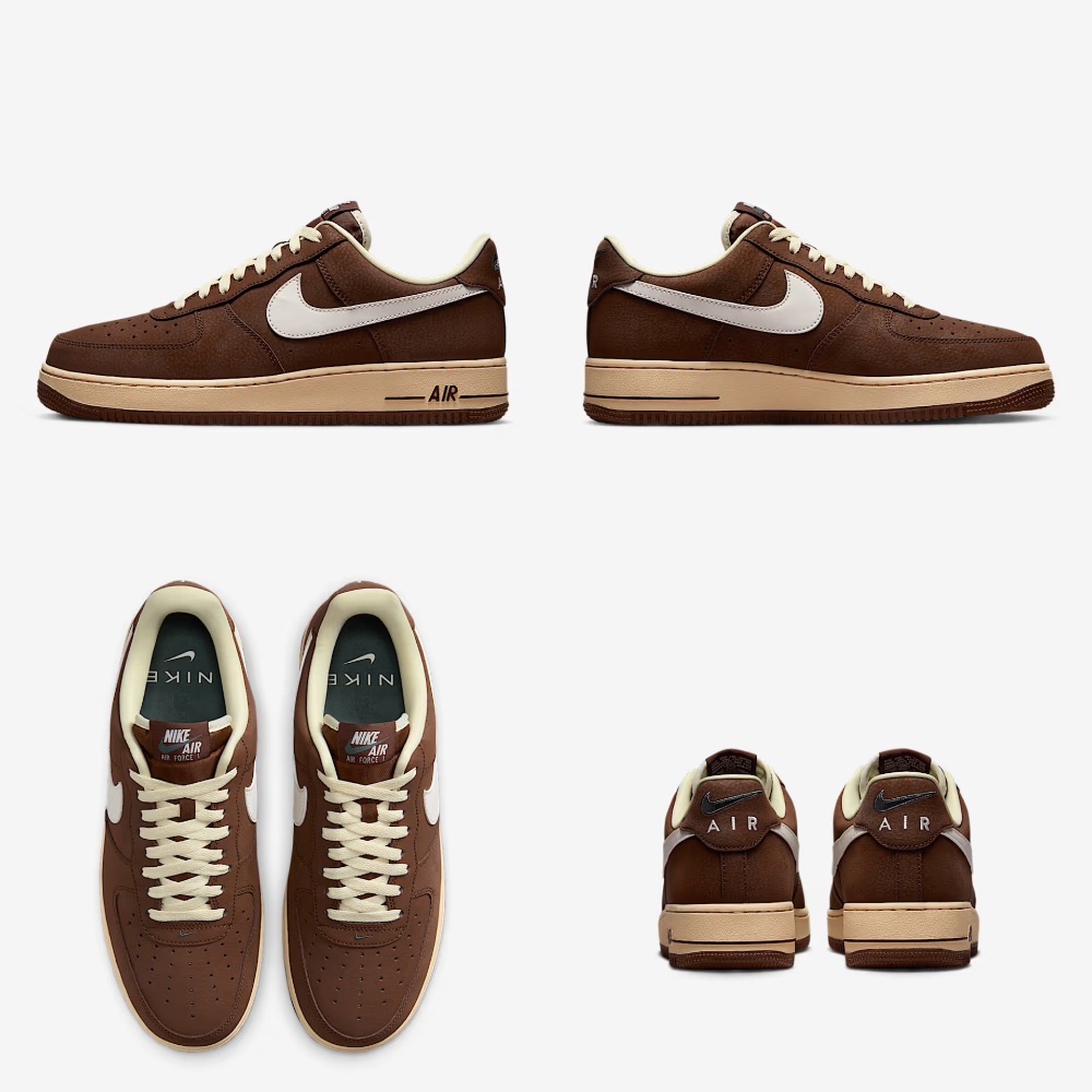 【BKS】NIKE AIR FORCE 1 可可牛奶/皮革/休閒鞋/國外代購/FZ3592-259-規格圖9