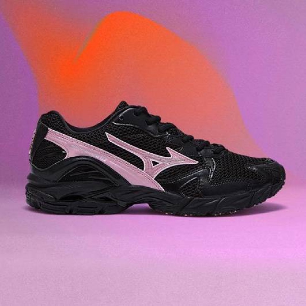 【BKS】MIZUNO WAVE RIDER 10 BLACKPINK 黑粉/運動休閒鞋/國外代購/DIGA210451-細節圖7