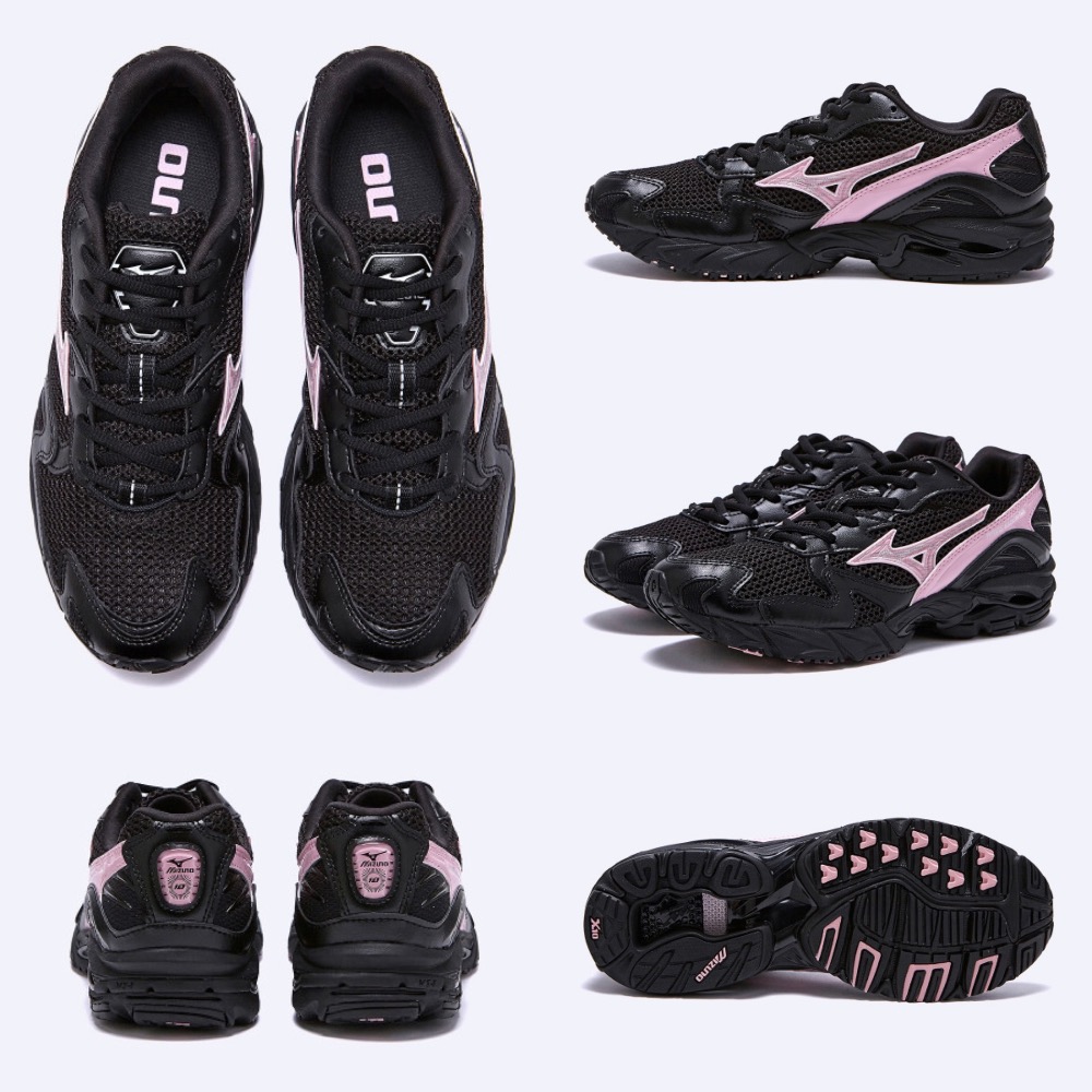 【BKS】MIZUNO WAVE RIDER 10 BLACKPINK 黑粉/運動休閒鞋/國外代購/DIGA210451-規格圖8