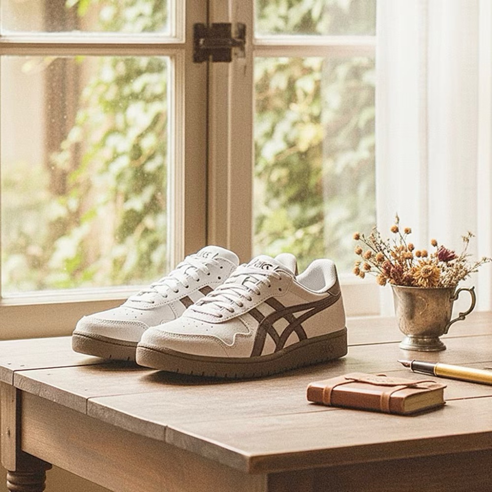 【BKS】ASICS JAPAN PRO 棕灰 復古麂皮/滑板鞋/休閒鞋/日本代購/1201A920.021-細節圖2