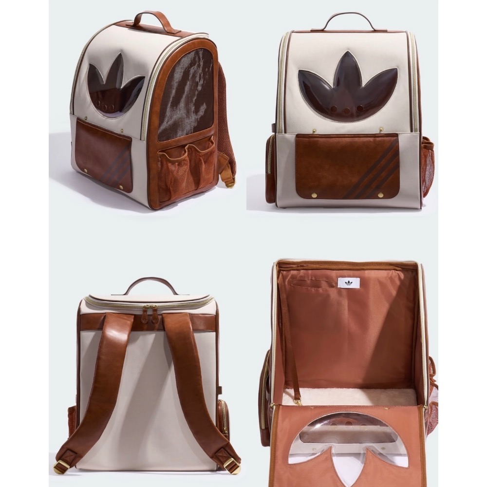 【BKS】ADIDAS ORIGINALS 三葉草 時尚 寵物外出 後背包/KH3419/國外代購-規格圖11