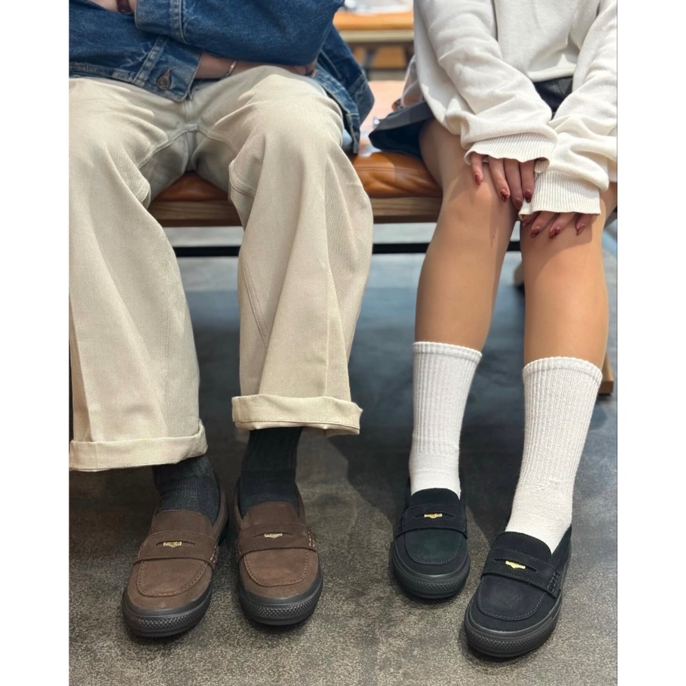 【BKS】CONVERSE🇯🇵 COINLOAFER SU 金幣 麂皮樂福鞋/絨面革/日本限定/日本代購-細節圖8