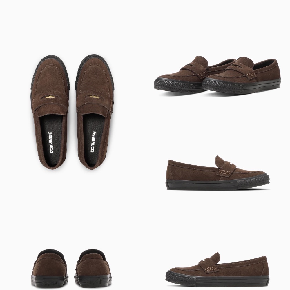 【BKS】CONVERSE🇯🇵 COINLOAFER SU 金幣 麂皮樂福鞋/絨面革/日本限定/日本代購-規格圖8