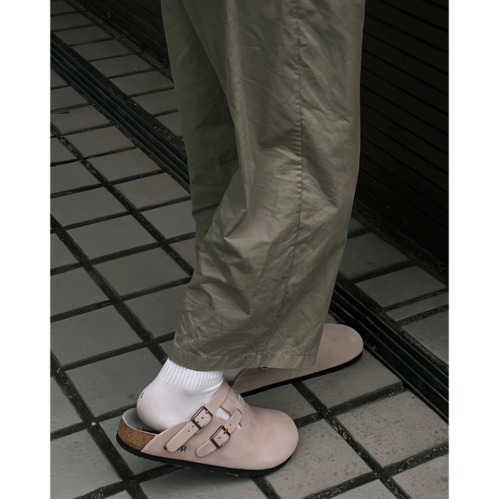 【BKS】JEEP吉普 雙綁帶 麂皮包頭拖鞋/勃肯鞋/國外代購-細節圖4
