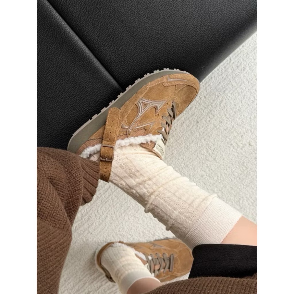 【BKS】MIZUNO LG 60S SLIPPER 毛絨 穆勒鞋 秋冬 勃肯風/國外代購-細節圖6