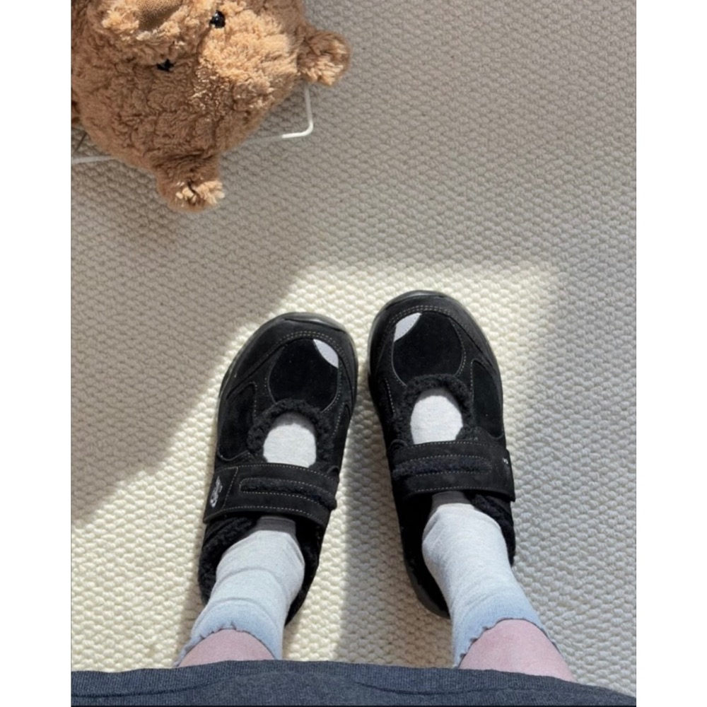 【BKS】金冬天同款 NEW BALANCE Breeze 冬季毛絨 瑪莉珍鞋/復古/韓國代購/SD2205-細節圖8